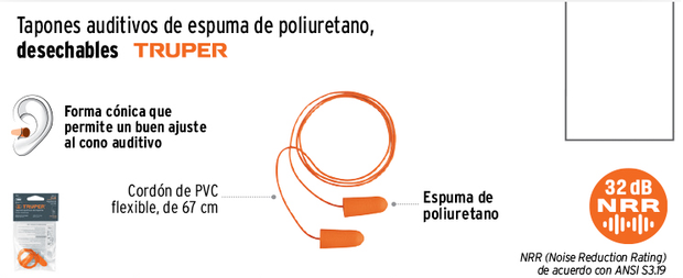 TAPON AUDITIVO C/CORDON