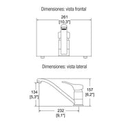 Llave de cocina Novus MODELO E-34