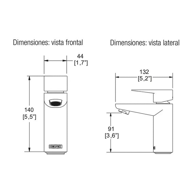 Llave de lavabo Century MODELO E-928