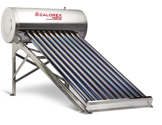 Calentador solar de tubos 10 TUBOS  12 TUBOS FORTIS