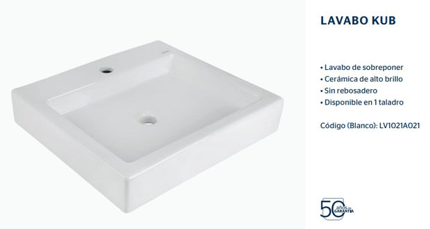 Lavabo Kub URREA