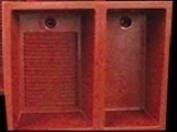 LAVADERO PLASTICO ROJO C/PILETA