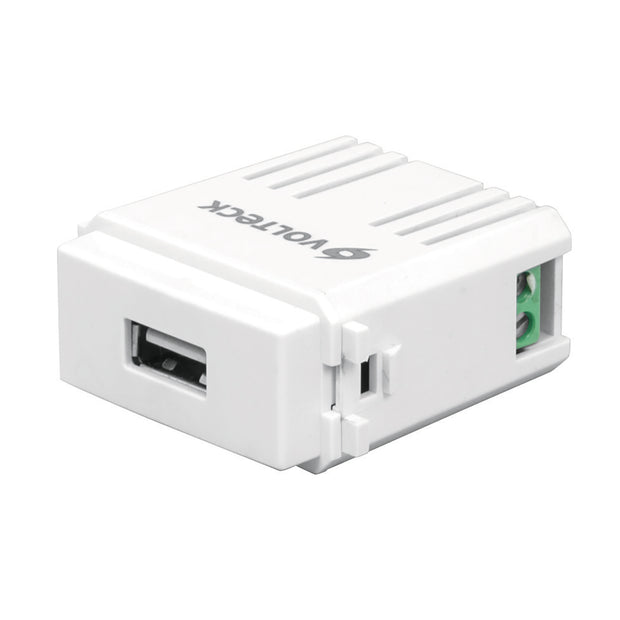 CONTACTO USB 1A BLANCO     LINEA ITALIAN